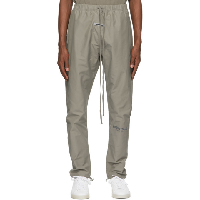 Essentials Grey Reflective Logo Lounge Pants Essentials