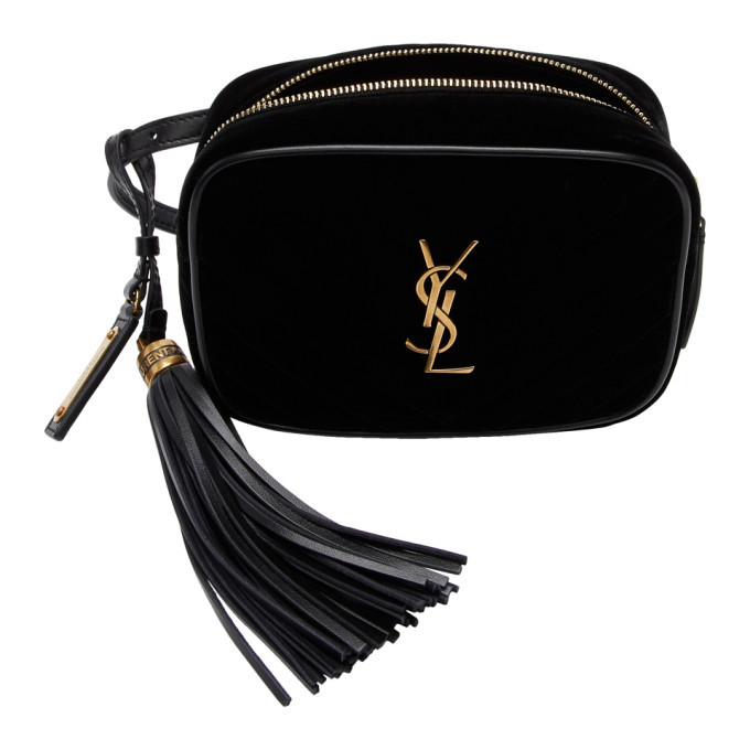 ysl velvet belt bag