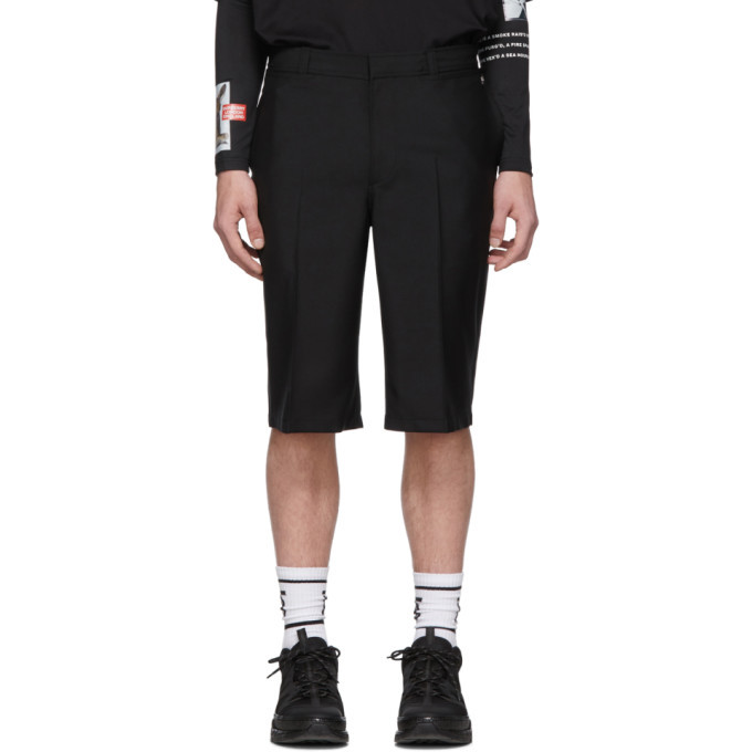 burberry black shorts