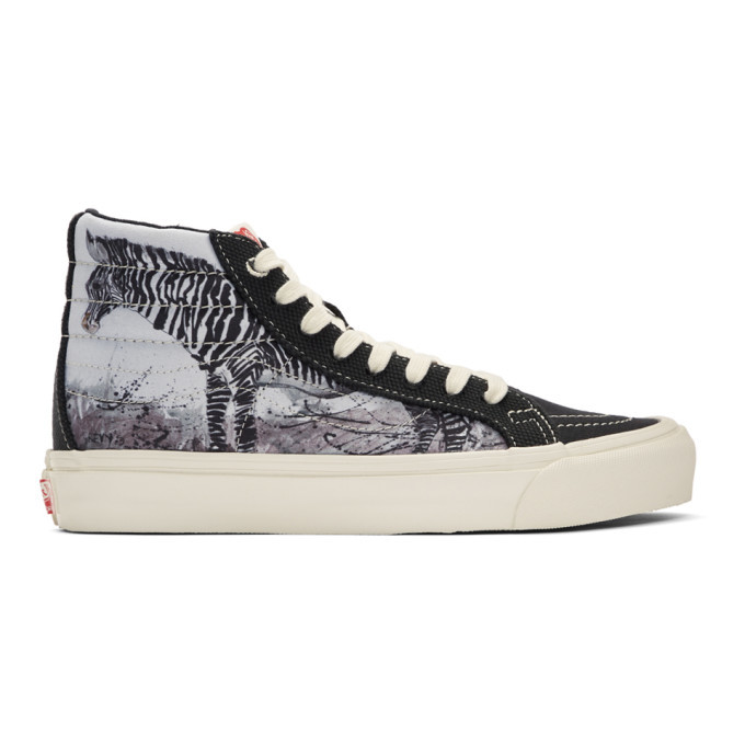 zebra vans high top