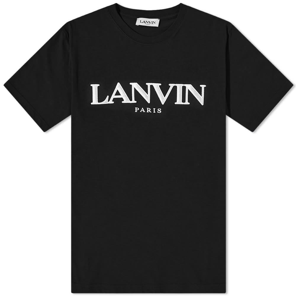 Lanvin Embroidered Logo Tee Lanvin