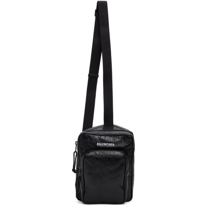 Balenciaga Black Explorer Crossbody Bag Balenciaga