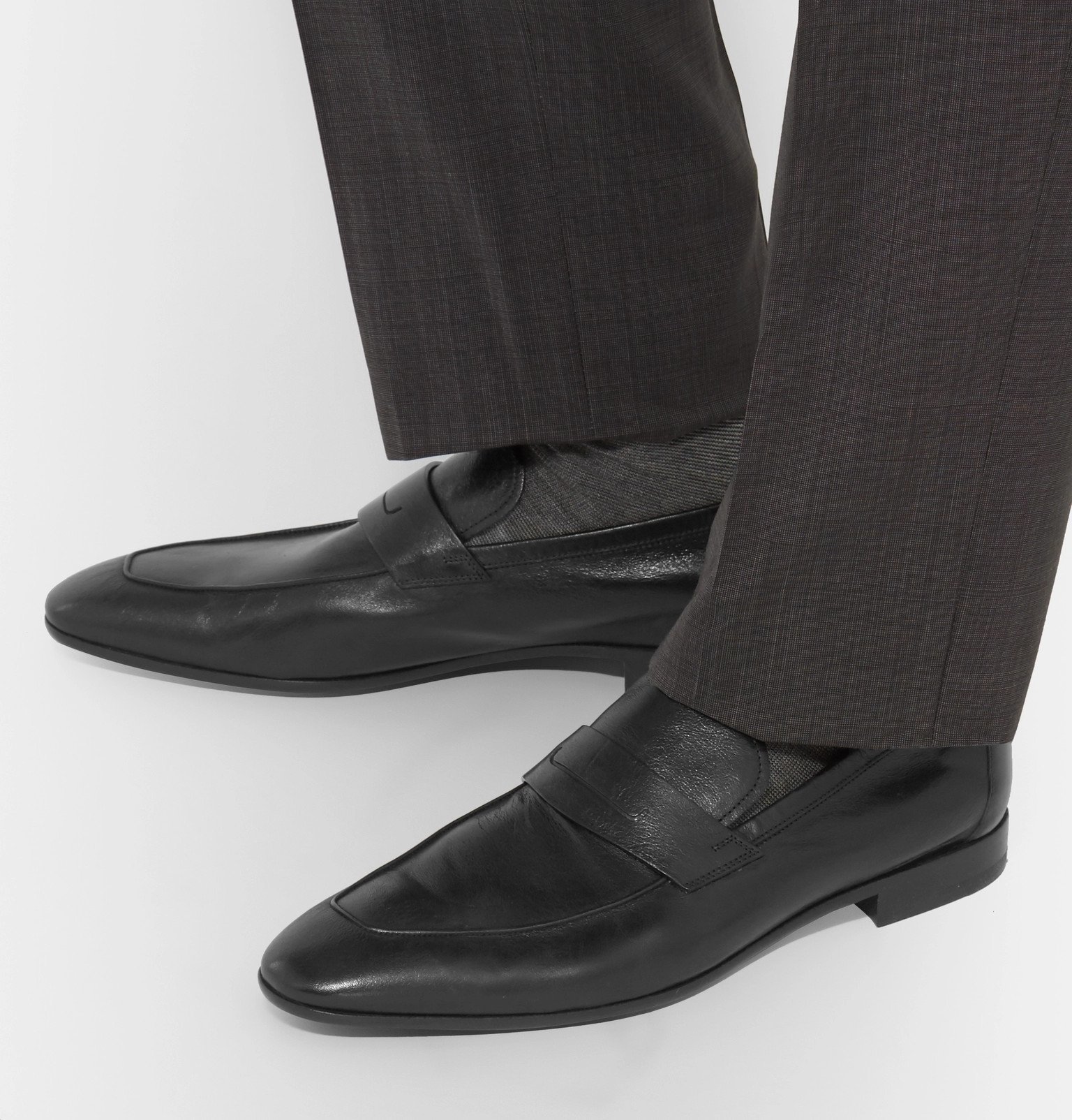 Berluti - Lorenzo Leather Loafers - Black Berluti