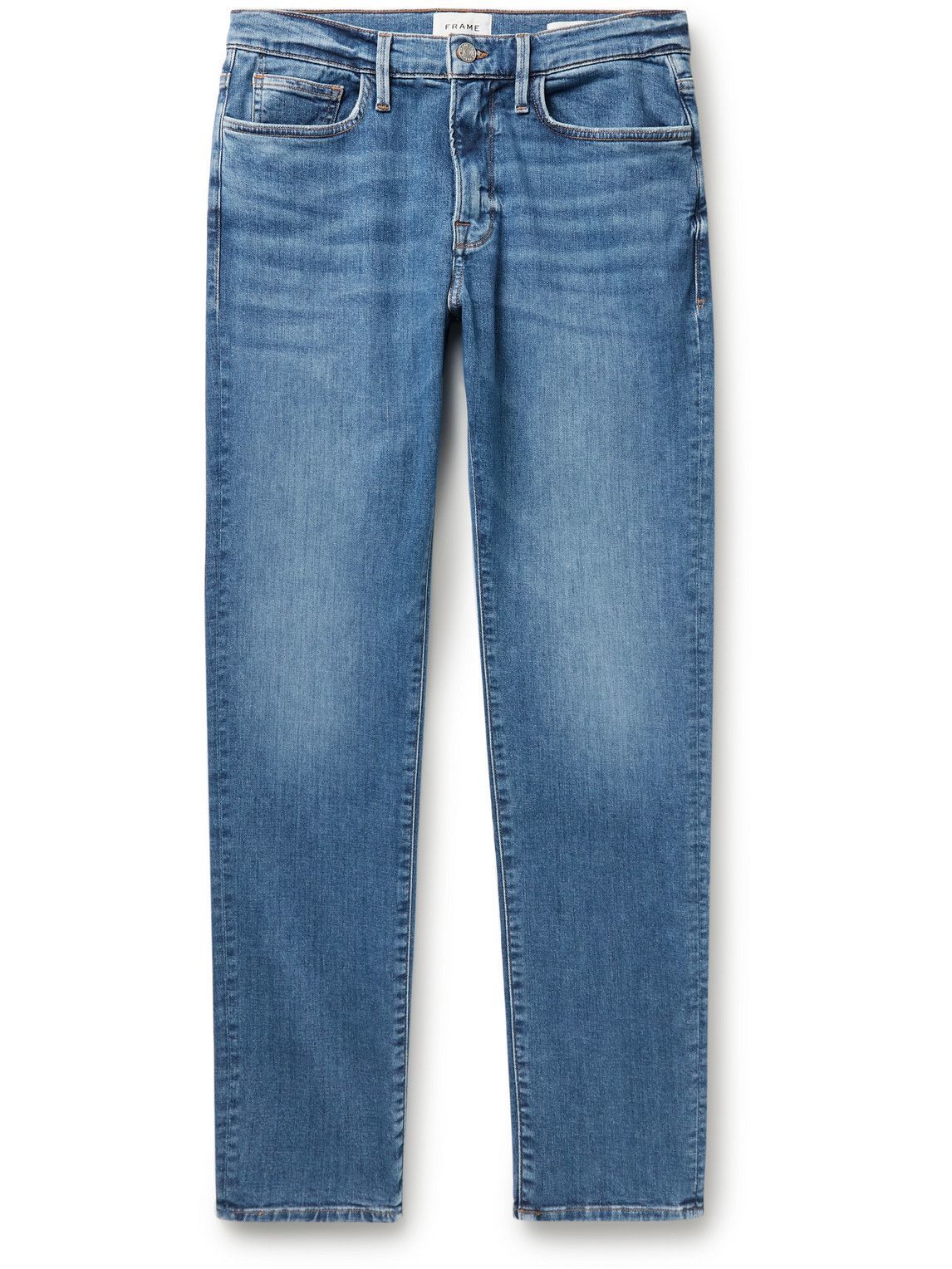 L'Homme Athletic Slim-Fit Organic Jeans 