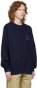 Rassvet Navy Graphic Logo Sweatshirt