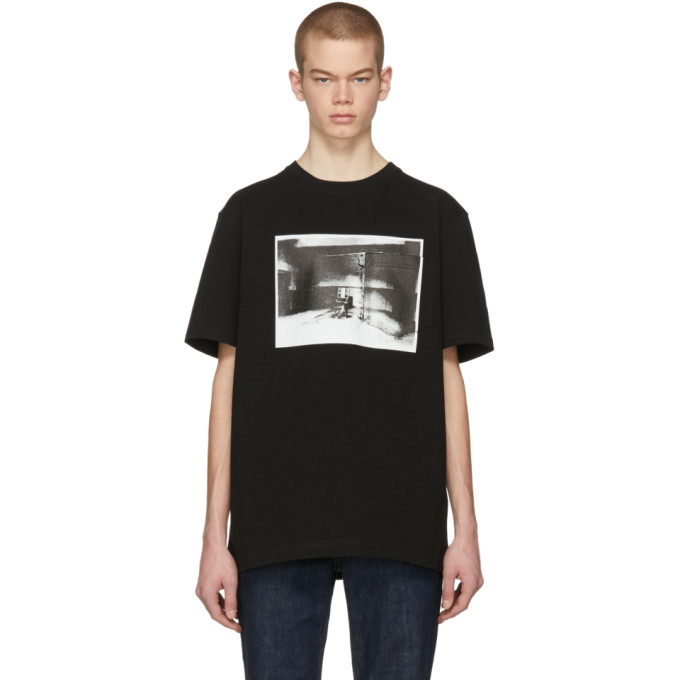 Calvin Klein 205W39NYC Black Electric Chair Pocket T-Shirt Calvin Klein ...