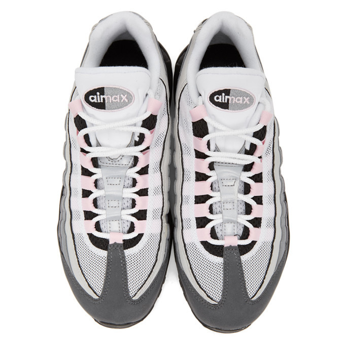 nike air max 95 grey and pink