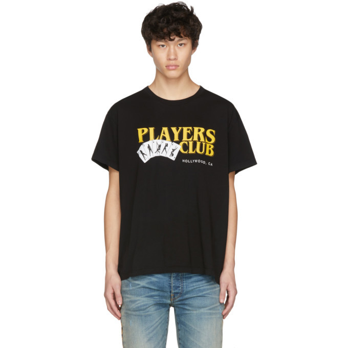 Amiri Black Players Club T-Shirt Amiri