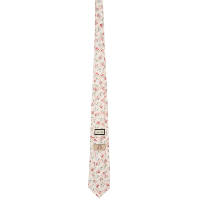 gucci floral tie