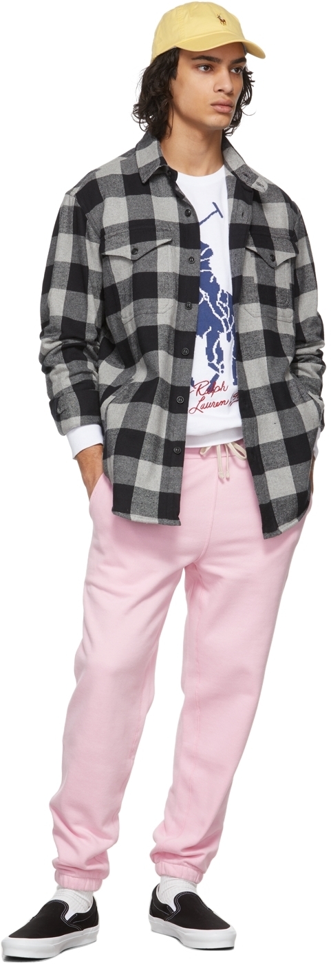 Polo Ralph Lauren Grey Flannel Check Classic Fit Shirt