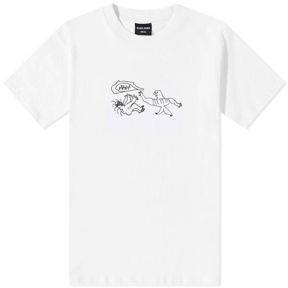 Pass~Port Men's Many Faces T-Shirt in White Pass~Port