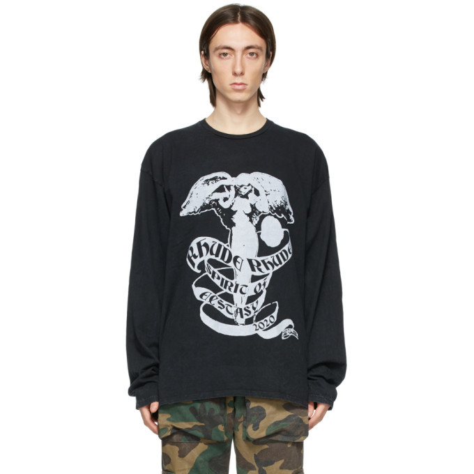 rhude long sleeve t shirt