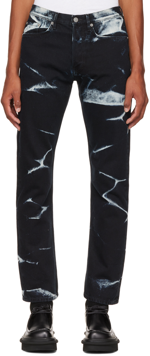 Dries Van Noten Black Bleached Jeans Dries Van Noten