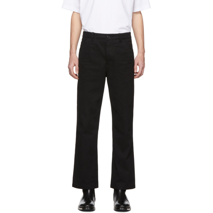 Black Aleq New Trousers Acne Studios