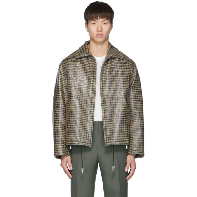 Name. Brown Padded Coach Jacket Name.