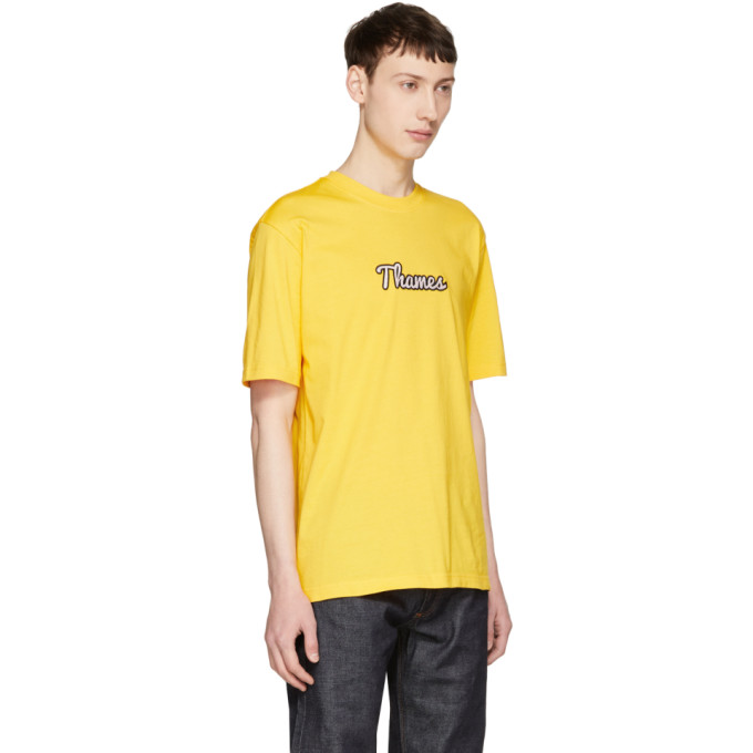 Thames Yellow Logo T-Shirt Thames