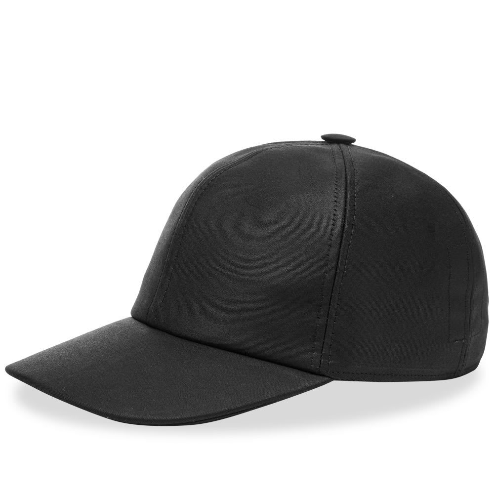 Rick Owens DRKSHDW Slogan Rib Baseball Cap Black Rick Owens Drkshdw