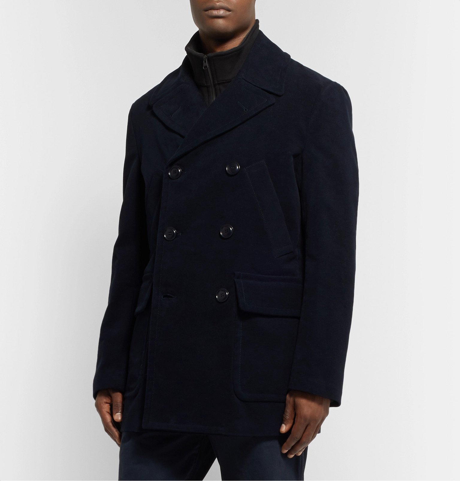 moleskin peacoat