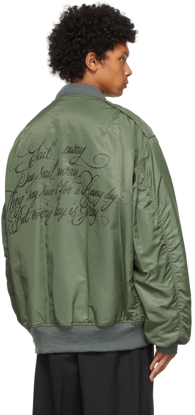 wmns hooligans satin bomber jacket