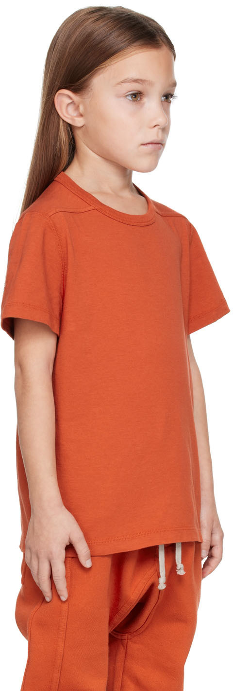 Rick Owens Kids Orange Level T-Shirt