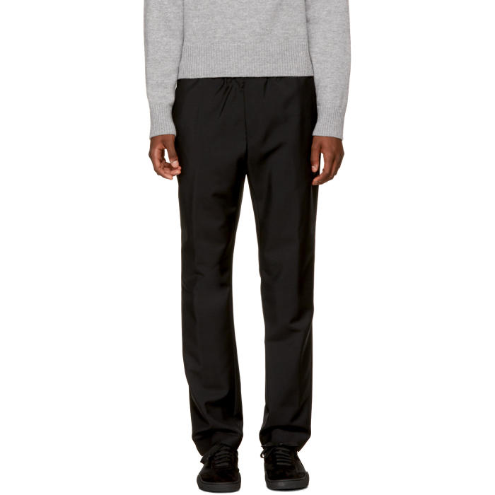 Acne Studios Black Ari Trousers Acne Studios