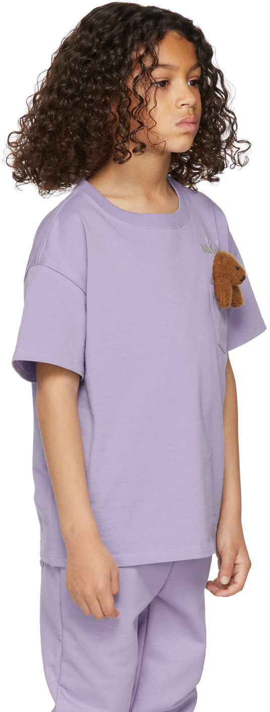 Doublet SSENSE Exclusive Kids Purple 'My Friend' T-Shirt Doublet