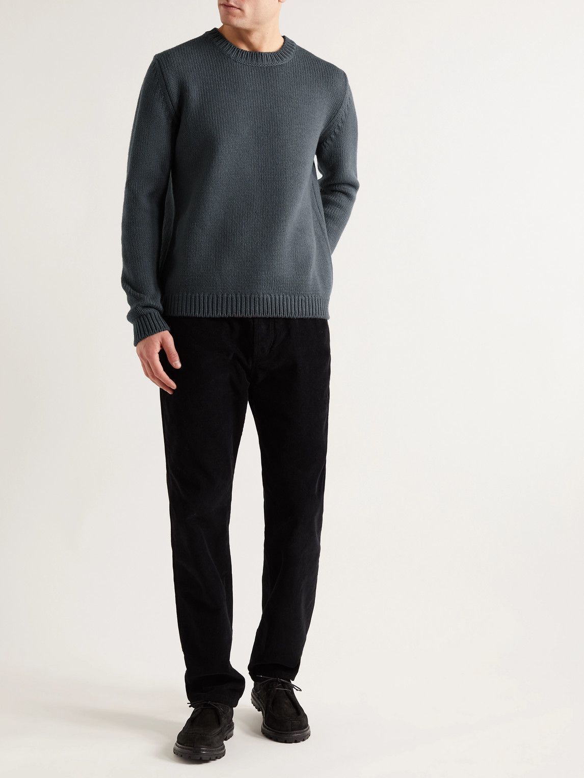Massimo Alba - Denzel Wool Sweater - Gray Massimo Alba