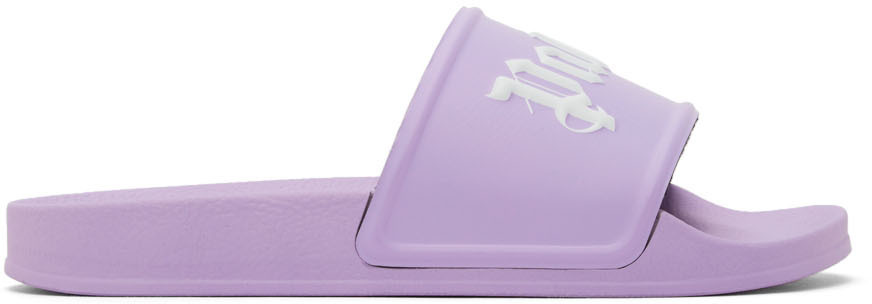 palm angels purple slides