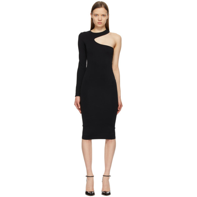 Helmut Lang Black Cut-Out Dress Helmut Lang
