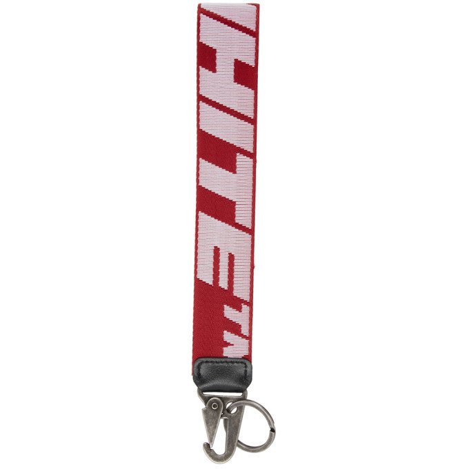 Off-White Red Industrial 2.0 Keychain Off-White