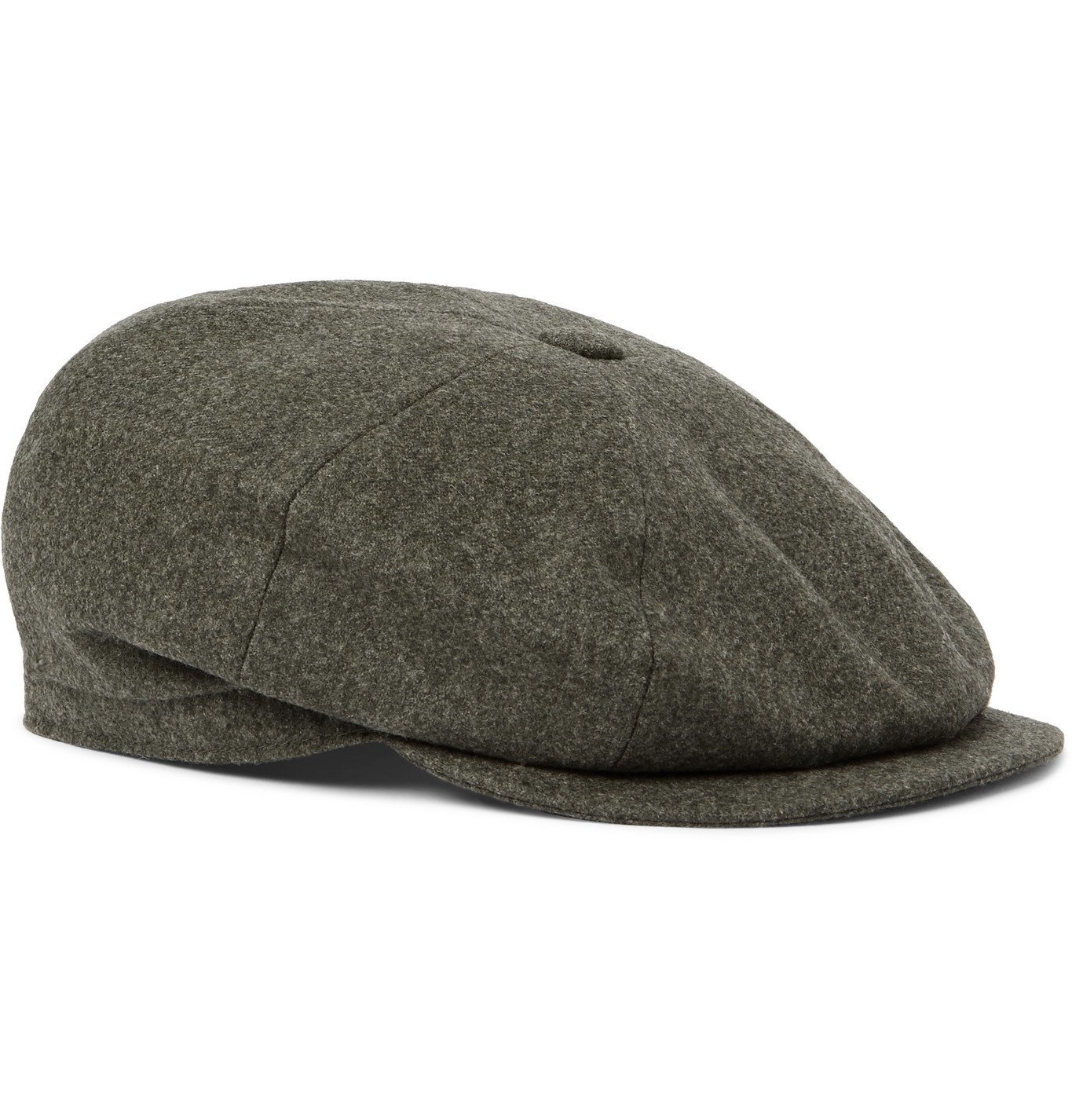 Brunello Cucinelli - Wool-Flannel Flat 
