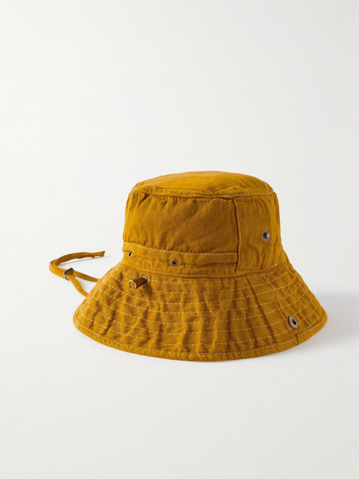 Nicholas Daley - Embroidered Cotton-Twill Bucket Hat Nicholas Daley