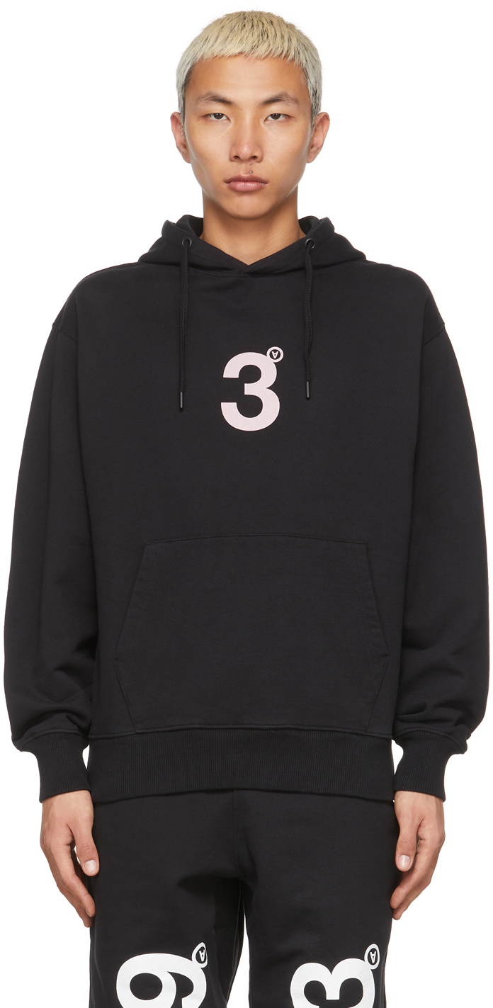 Aitor Throup’s TheDSA SSENSE Exclusive Black Logo Hoodie