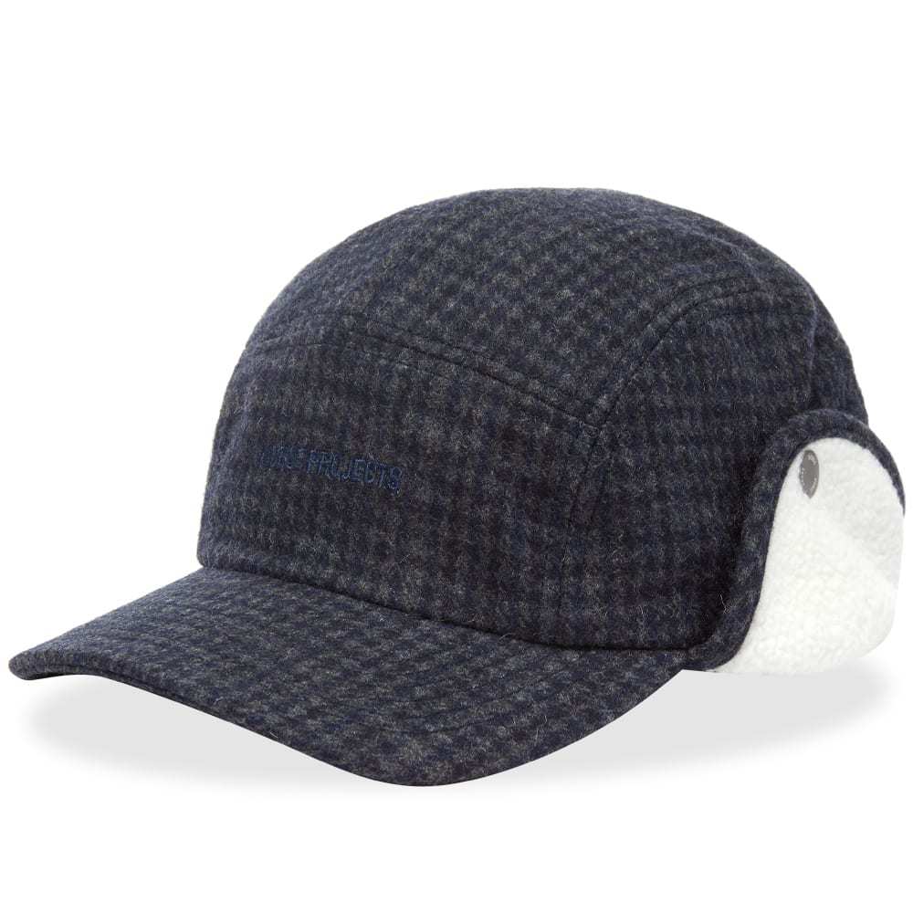 flannel flap hat