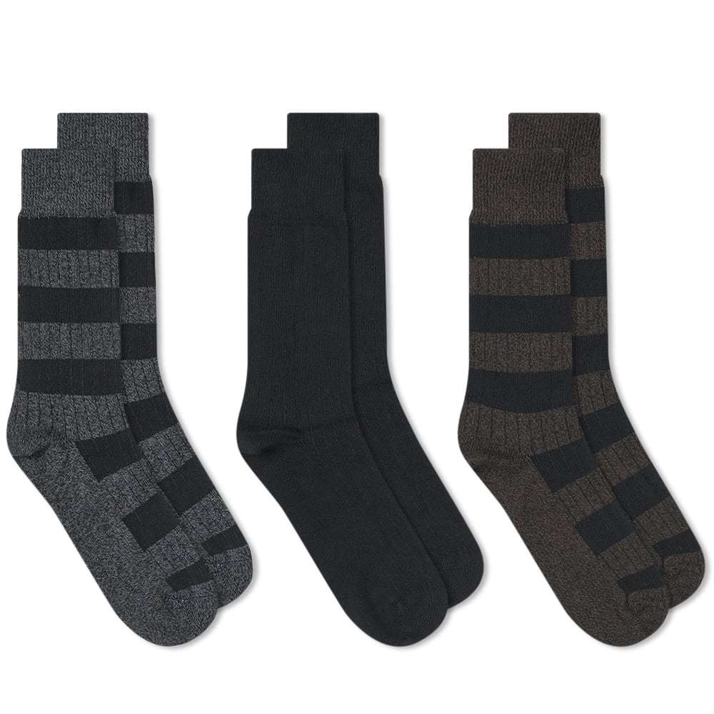 Schiesser Fritz 3 Pack Socks Schiesser