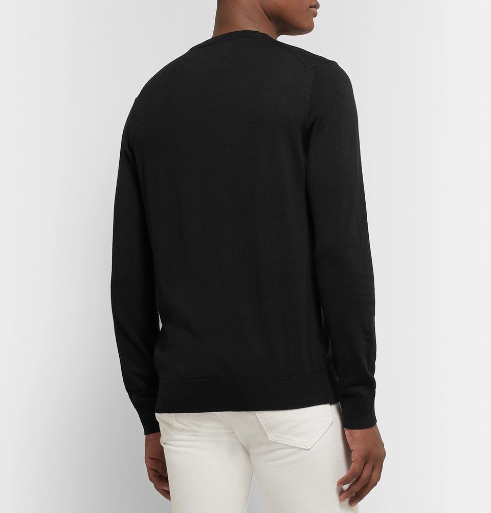 NN07 - Ted Merino Wool Sweater - Black NN07