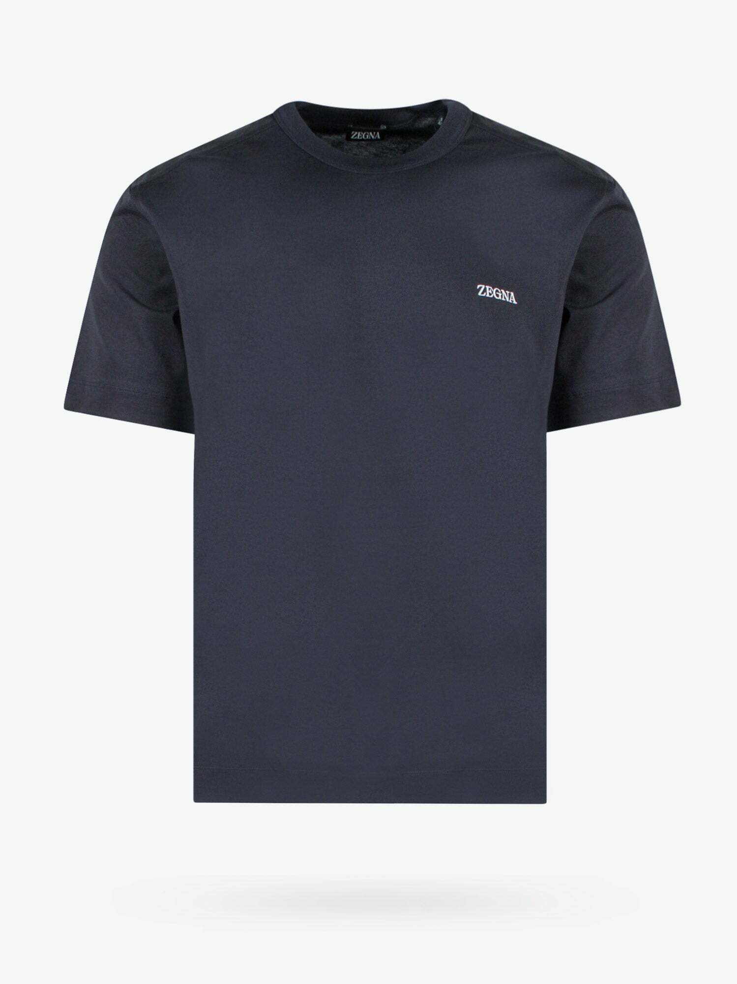 Zegna T Shirt Black Mens Zegna