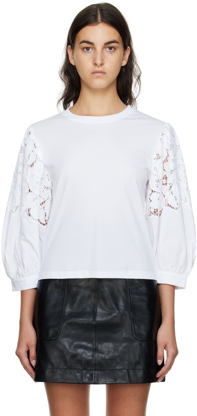 CHLOÉ - Woman - White - T-shirt
