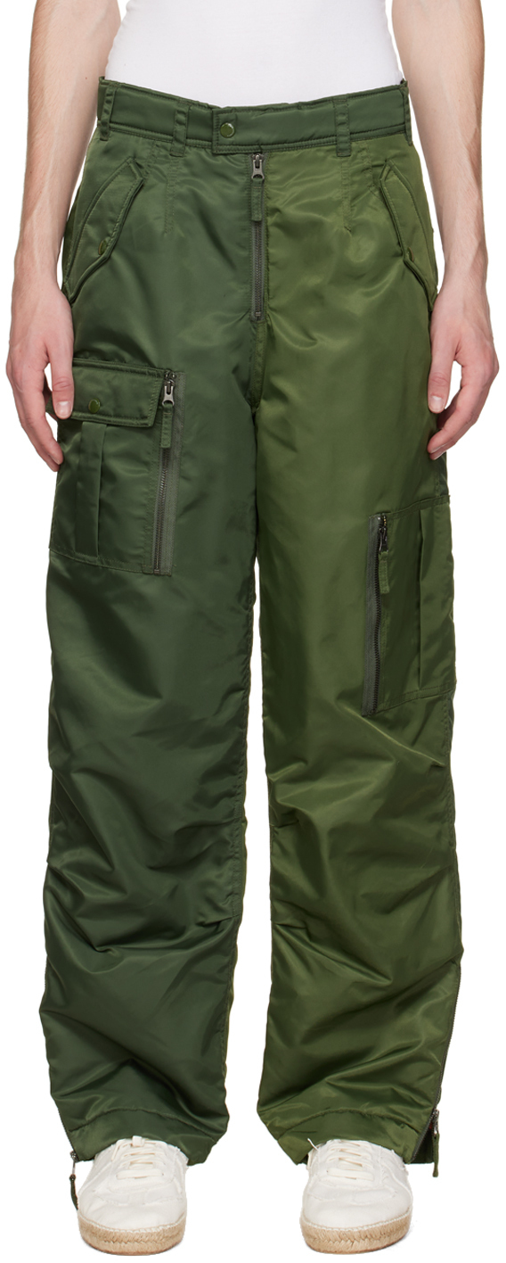Andersson Bell Khaki Advanced Flight Cargo Pants Andersson Bell