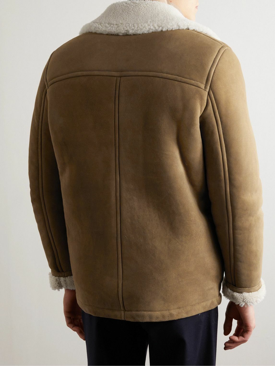 Kingsman - Shearling Jacket - Brown Kingsman