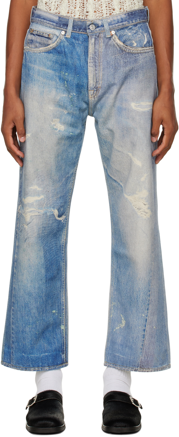 Our Legacy Blue Third Cut Jeans Our Legacy