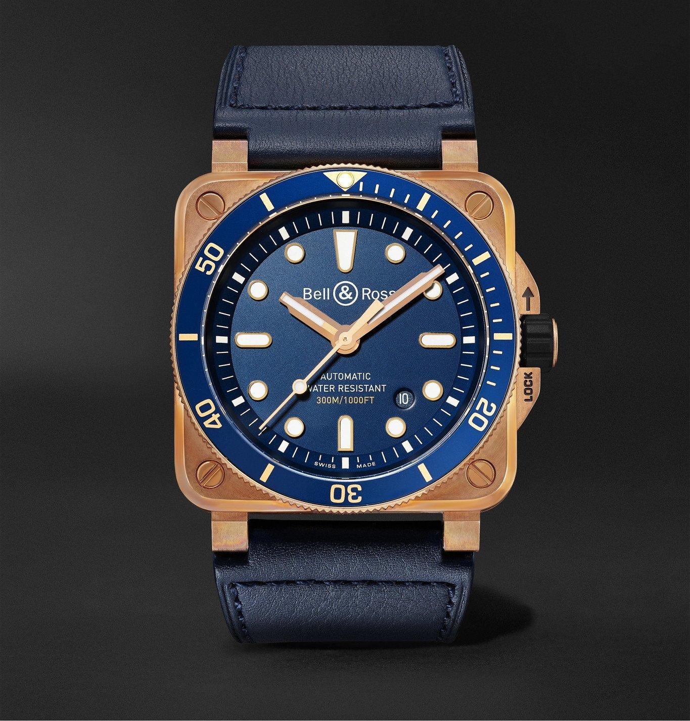 bell and ross bronze diver for sale