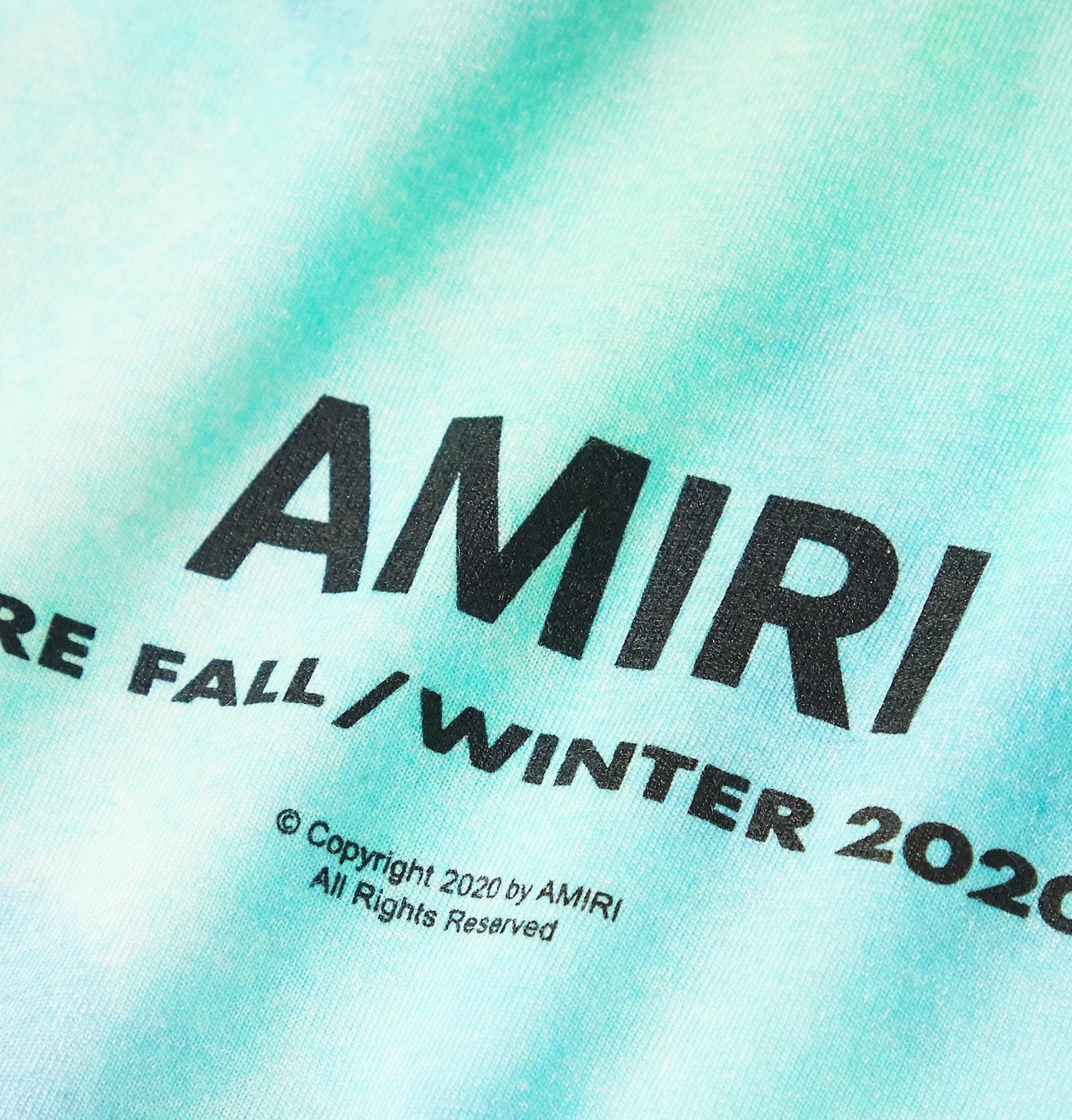 AMIRI - Logo-Print Tie-Dyed Jersey T-Shirt - Multi Amiri