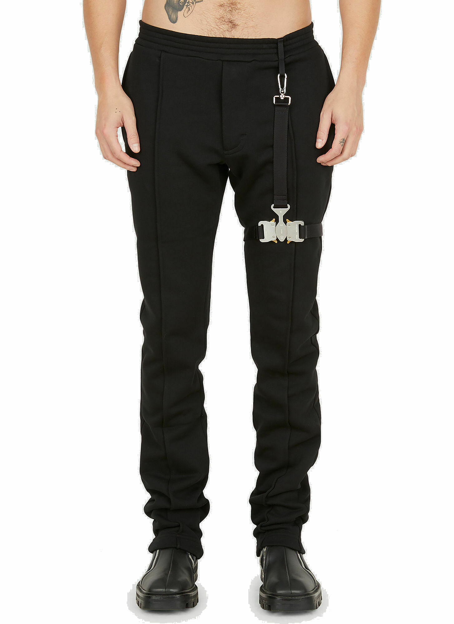 Photo: Buckle Track Pants in Black