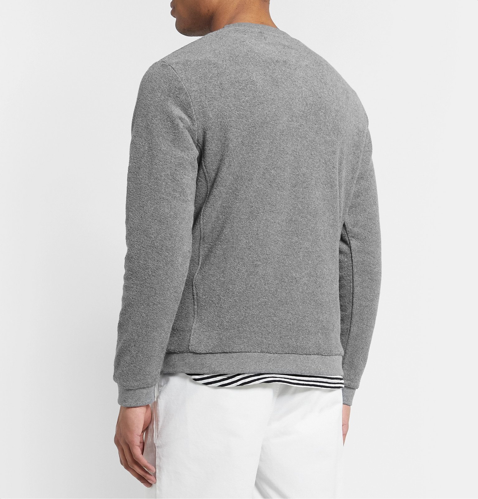 Hamilton and Hare - Cotton-Terry Sweatshirt - Gray Hamilton and Hare