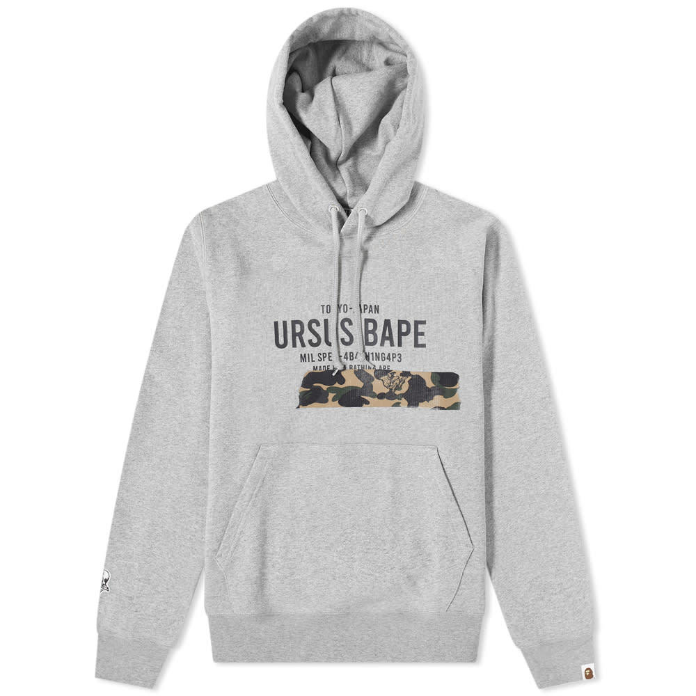 A Bathing Ape Ursus Tape Pullover Hoody