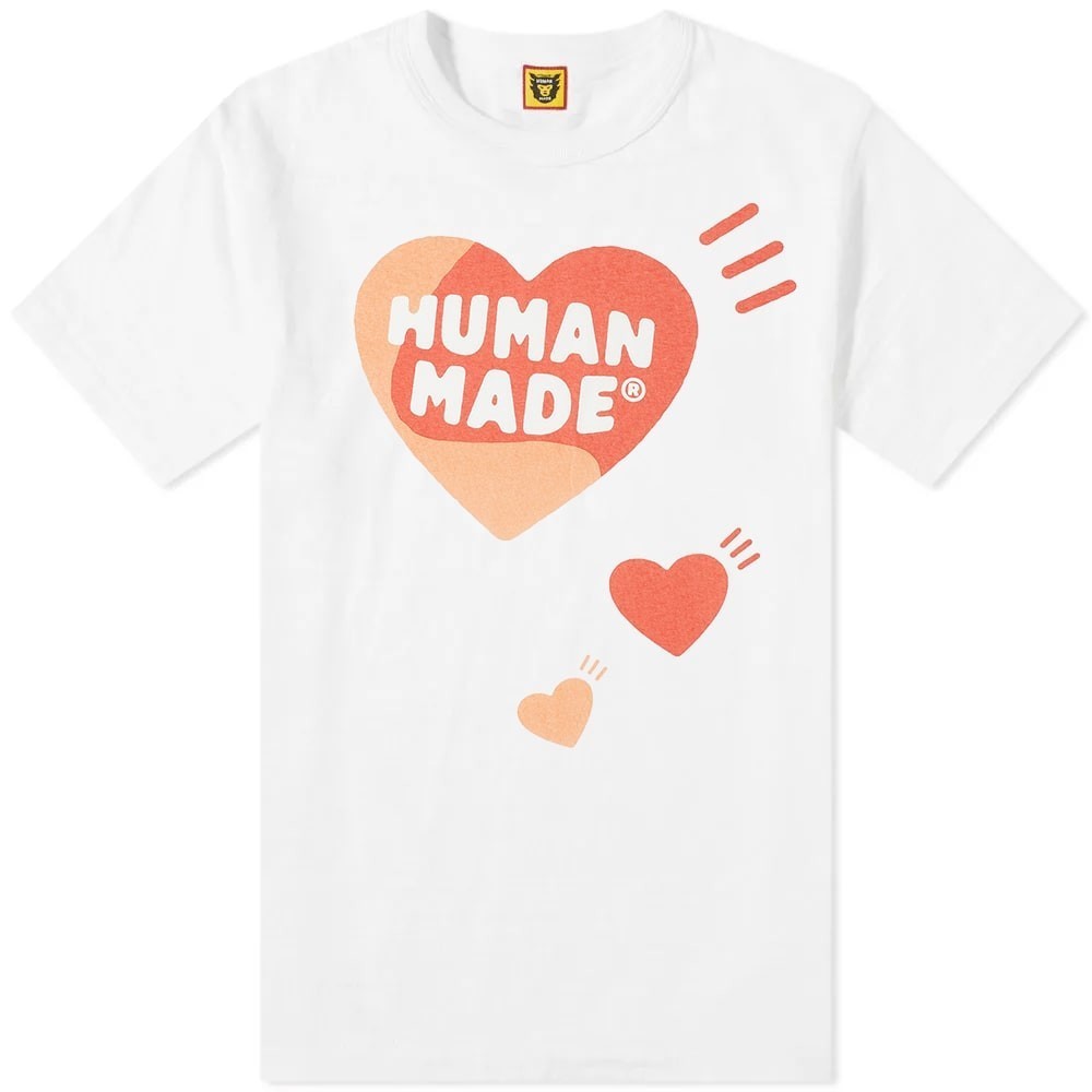 最上の品質な Human Made Heart Logo T-Shirt ecousarecycling.com