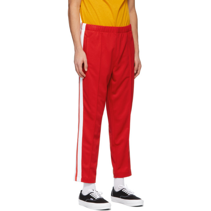 red lacoste pants