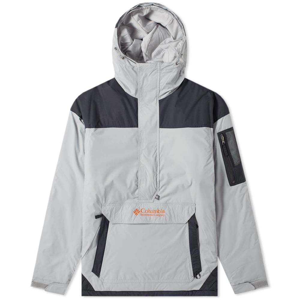 pullover columbia jacket