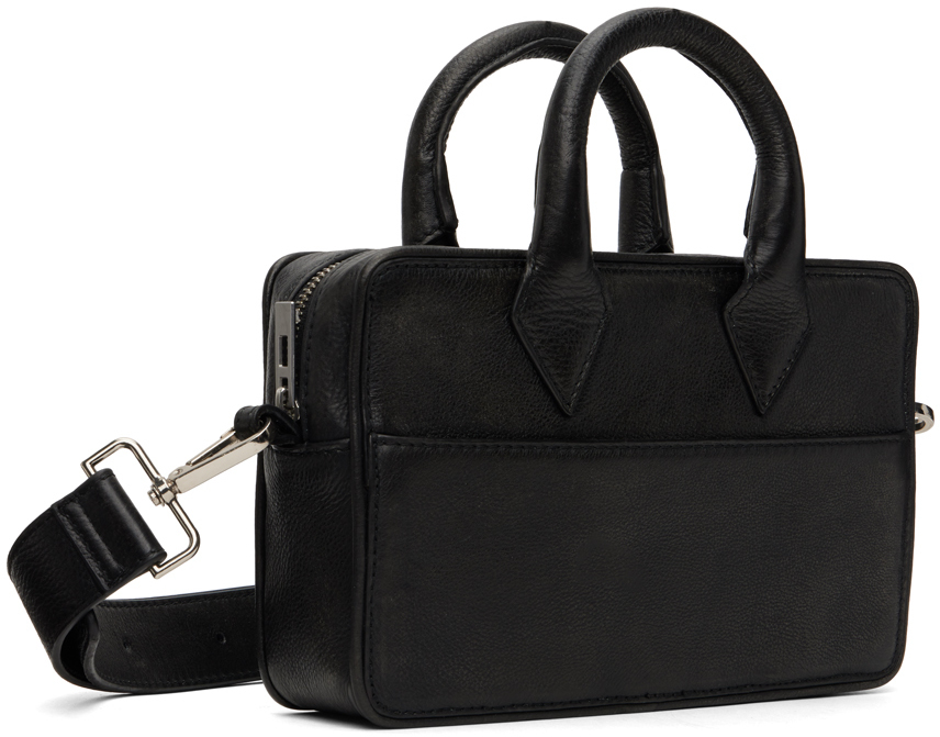 Han Kjobenhavn Black Zip Messenger Bag Han Kjobenhavn